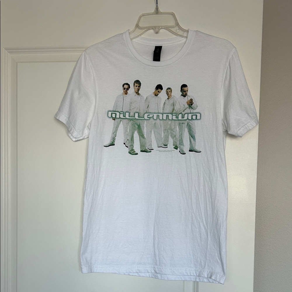 Gildan White Millennium Band Graphic Tee